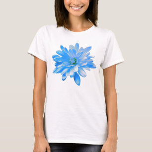 Blue floral blue flower cute blue daisy T-Shirt