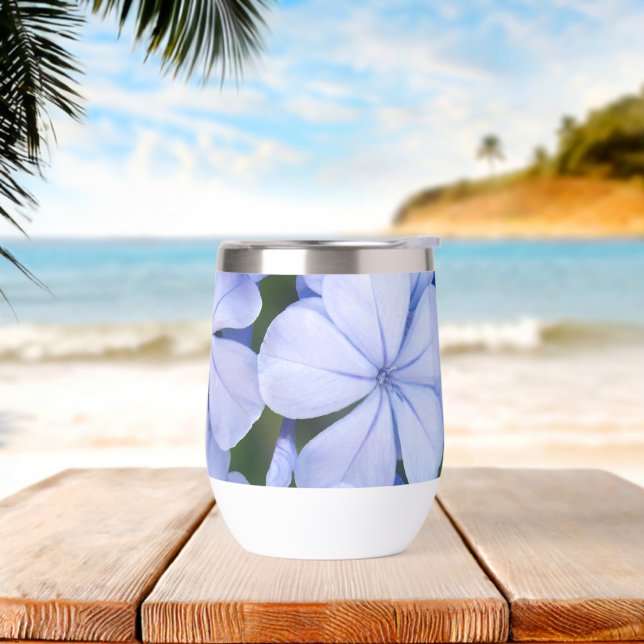Blue Floral Bokeh (Beach)