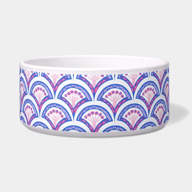 blue floral damask pattern  (Front)