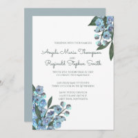 Blue Floral Delphinium Bouquet