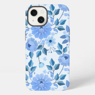 blue Floral Design gift daughter iPhone 13 Case