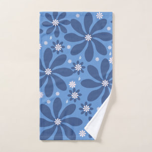 Blue Floral Pattern – Stylish Acces Wash Cloth