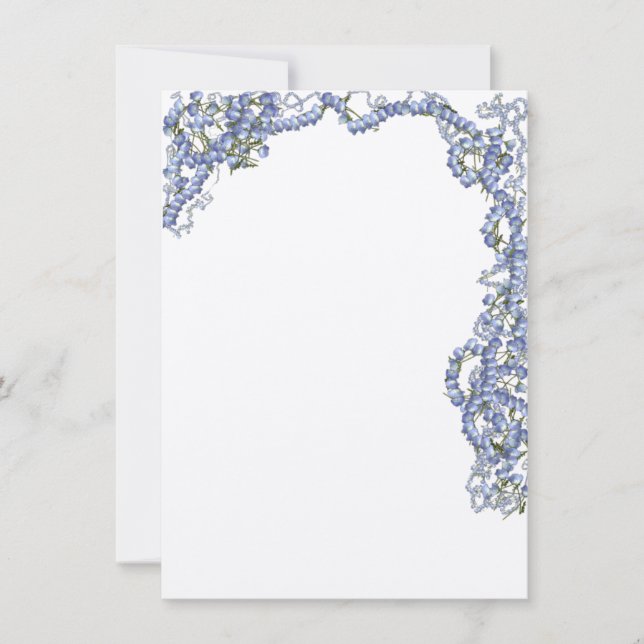 Blue flower border (Front)