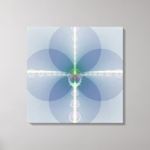 Blue Flower Canvas Print