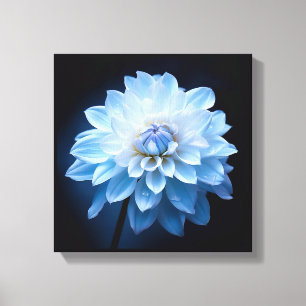 Blue Flower Canvas Print