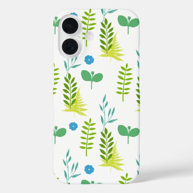 Blue Flower  Case-Mate iPhone Case (Back)