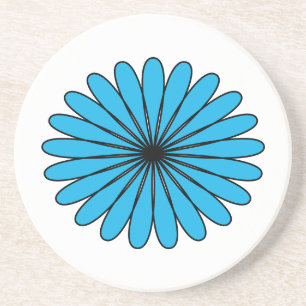 Blue Flower Coasters