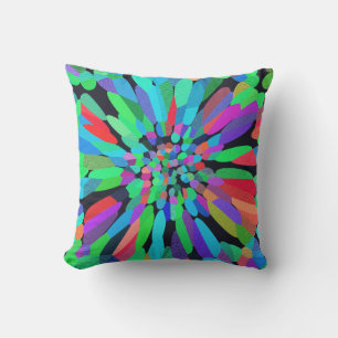 Blue Flower Cushion