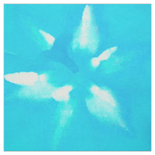 Blue Flower Fabric
