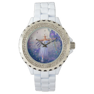 Blue Flower Fairy Watch