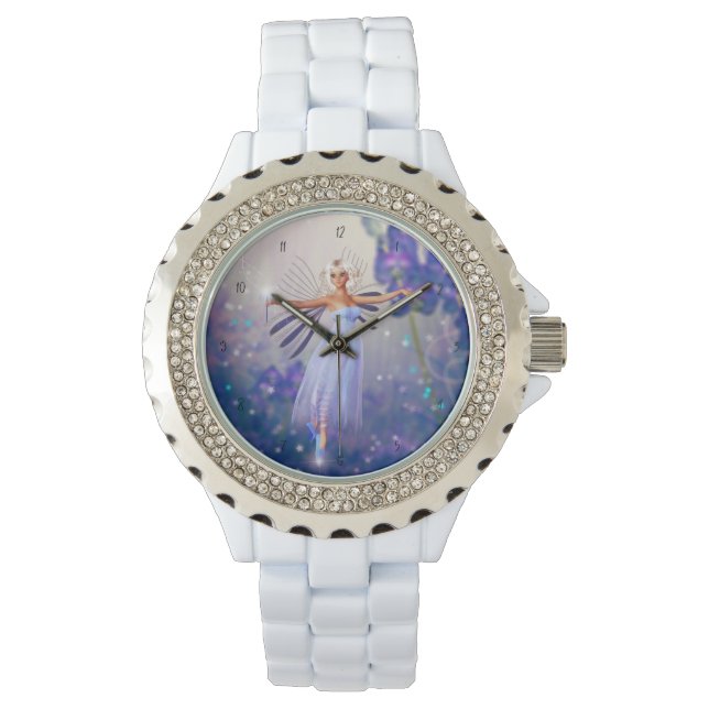 Blue Flower Fairy Watch (Front)