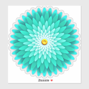 Blue Flower Mandala-68566