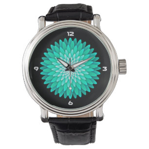 Blue Flower Mandala-68566 Watch