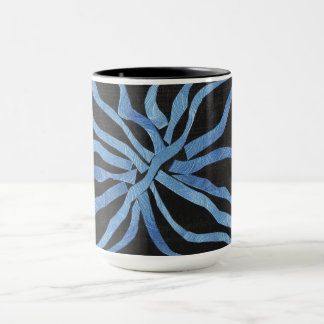 Blue Flower Mug