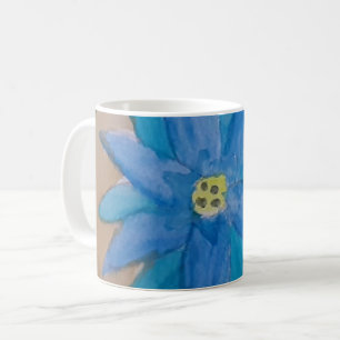 Blue Flower Mug