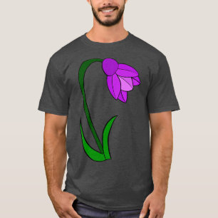 Blue flower T-Shirt