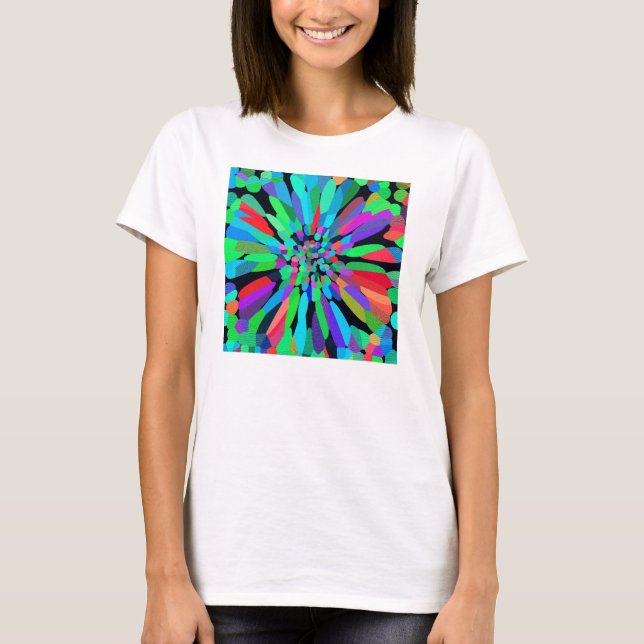 Blue Flower T-Shirt (Front)