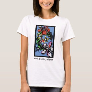 Blue Flowers, Casa Bonita T Shirt