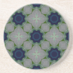 Blue Flowers Coaster