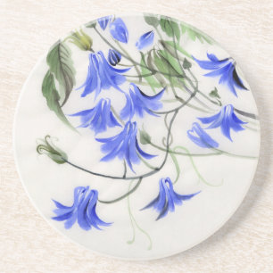 Blue Flowers Coaster