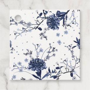 Blue flowers favour tags