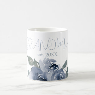 Blue Flowers for Grandma Coffee Mug
