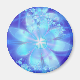 Blue Flowers Magnet