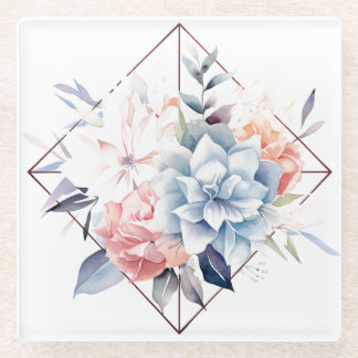 Blue Flowers: "My Kitchen" Coaster
