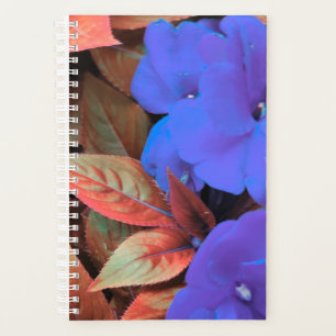 Blue Flowers Planner