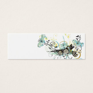 Blue flowers Profile Card