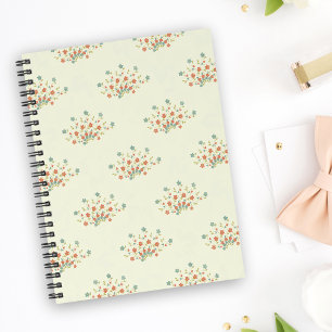 Blue Flowers, Red Flowers, Pattern Of Flowers Planner