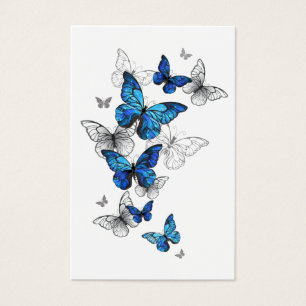 Blue Flying Butterflies Morpho