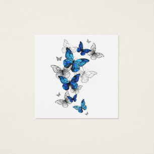 Blue Flying Butterflies Morpho