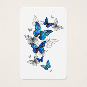 Blue Flying Butterflies Morpho