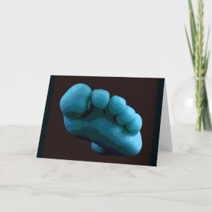 Blue Foot Card