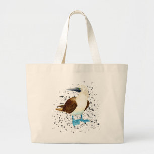 Blue Footed Bird Bobbie Tote Bag