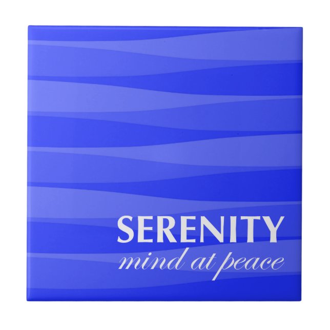 Blue for Serenity Tile (Front)