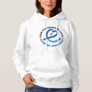 Blue for Someone I Love – Diabetes Awareness Hoodie