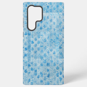 Blue Forest - Ethereal Leaf Pattern Phone Case