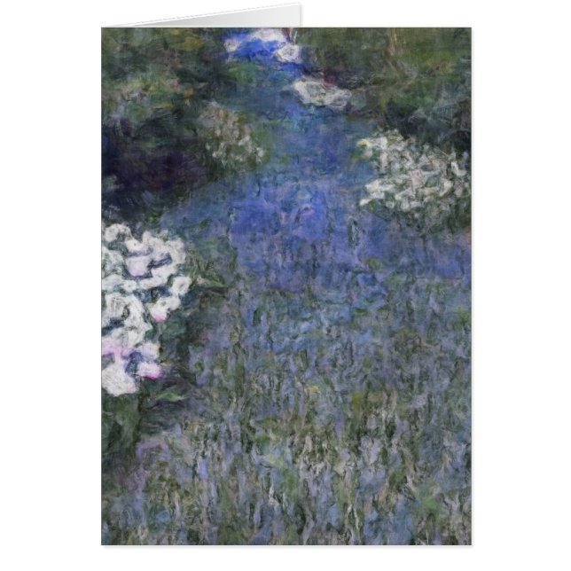 Blue Forest Path Impressionist Oilpaint (Front)