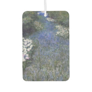 Blue Forest Path Impressionist Oilpaint Car Air Freshener
