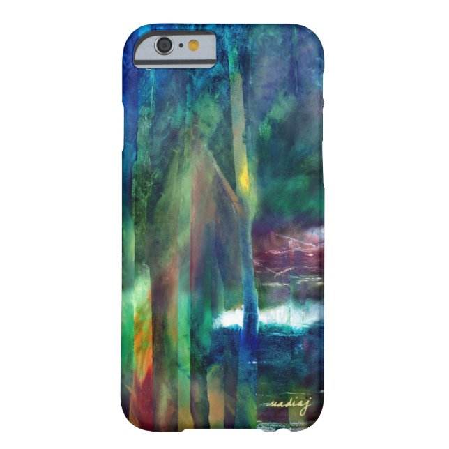 Blue Forest V Phone Case (Back)