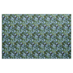 Blue Forget-me-Nots Fabric