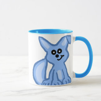 Blue Fox Mug