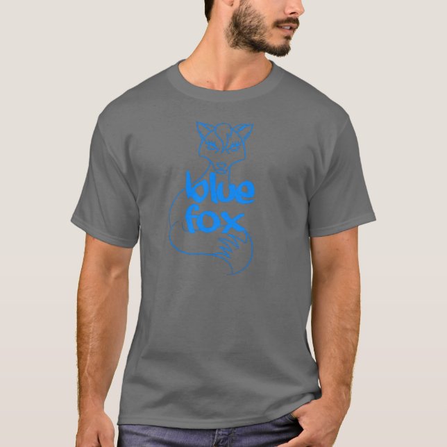 Blue Fox Records T-Shirt (Front)
