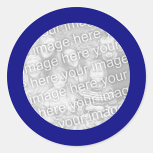 Blue Frame Sticker