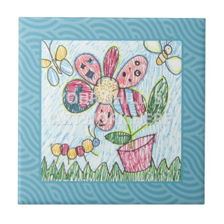 Blue Framed Tile/Trivet $13.95 Tile