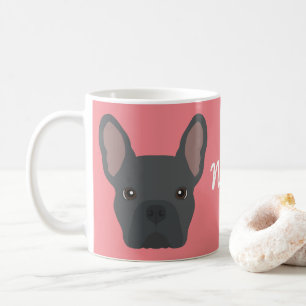 Blue French Bulldog Coffee Mug