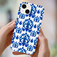 Blue French Toile Pattern