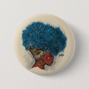 Blue fro buttons